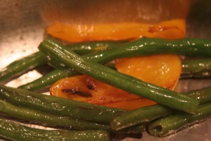 Green Beans with Bell Peppers