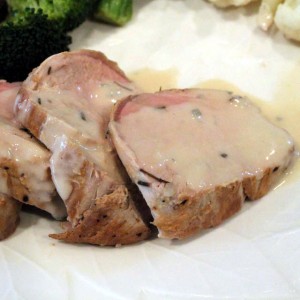 Pork Tenderloin With Gorgonzola Sauce