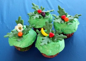 Rio Party Cupcakes