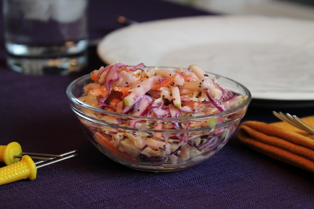Green Apple Poppy Seed Coleslaw Spinning Cook