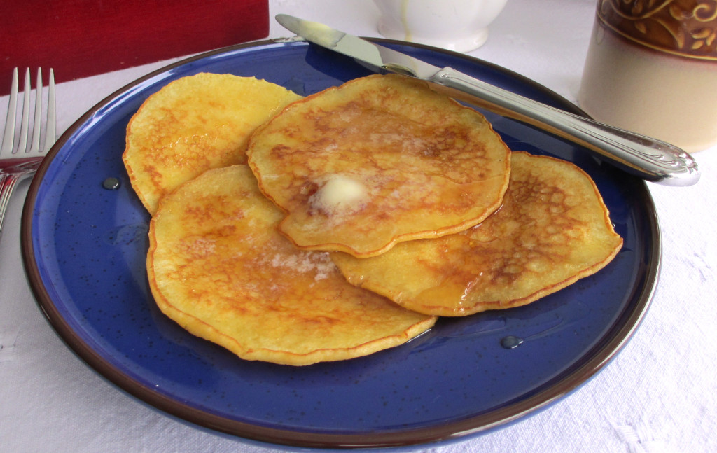 Brown Butter Cornmeal Pancakes Recipe