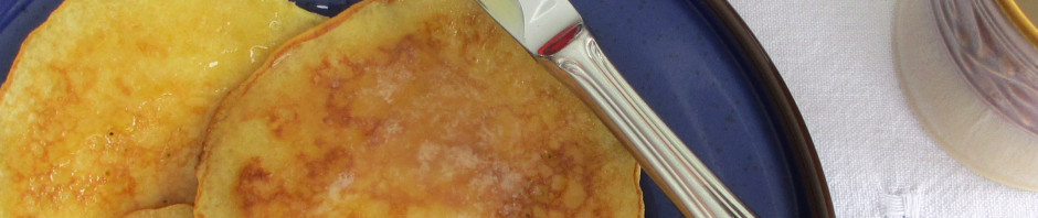 Brown Butter Cornmeal Pancakes